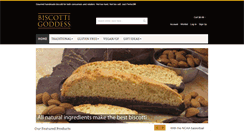 Desktop Screenshot of biscotti-goddess.com