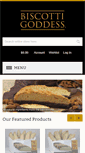 Mobile Screenshot of biscotti-goddess.com